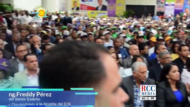 Ing. Freddy Pérez presenta sus propuestas como aspirante a alcalde del D.N