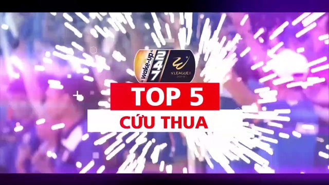Top 5 cứu thua vòng 23 V.League 2019 | Dấu ấn 2 pha cản phá cực nhanh tại Lạch Tray | VPF Media