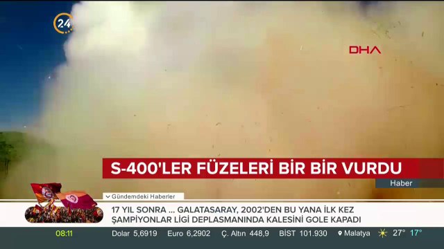 Rusya S-400'lerin kullanıldığı tatbikatın görüntülerini paylaştı