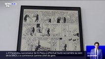 Cette planche de Tintin tâchée du sang de Hergé vendue 400.000 euros aux enchères