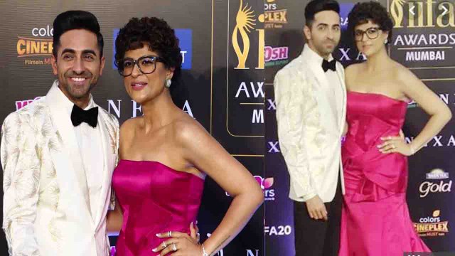 Ayushmann Khurrana & Tahira Kashyap look perfect together at IFFA 2019; Watch video | FilmiBeat