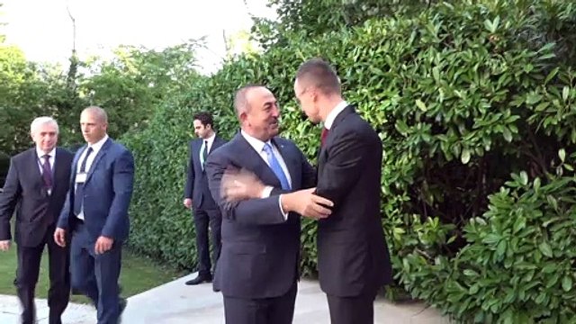 Dışişleri Bakanı Çavuşoğlu, Macar mevkidaşıyla görüştü - BUDAPEŞTE