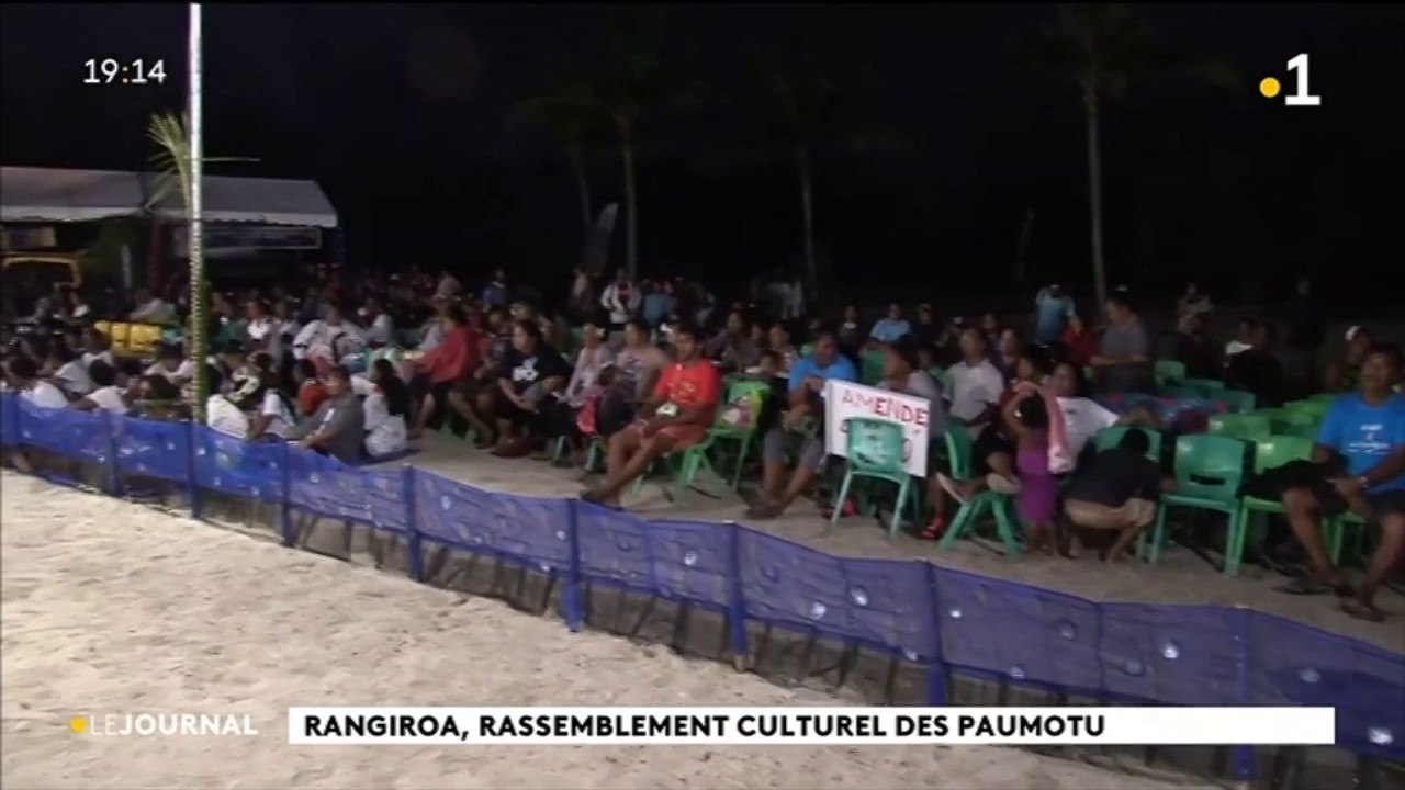 Coup d’envoi du Farerei hagga de Rangiroa