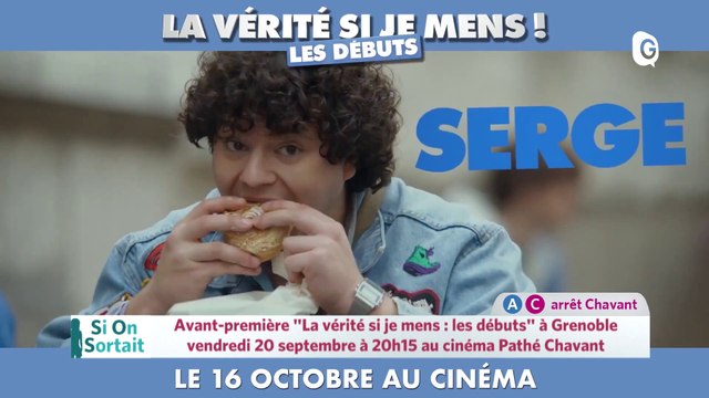 La vérité si je mens Cinéma Pathé Chavant, Maison de la Musique, Quais Cymaise et Perrière, Thomas Perron à la Pleiade - 19 SEPTEMBRE 2019