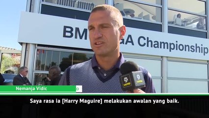 Vidic dan Scholes membela Maguire