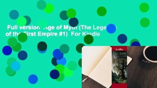 Full version  Age of Myth (The Legends of the First Empire #1)  For Kindle