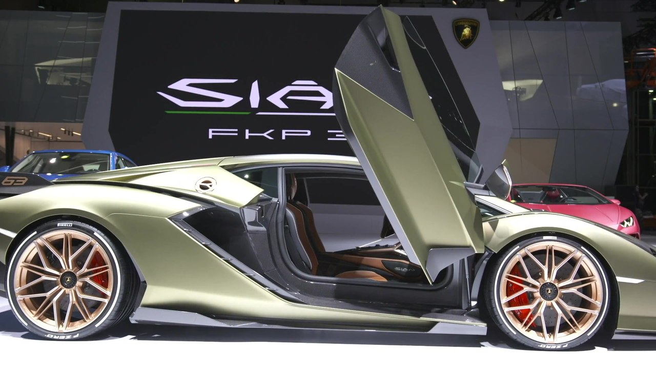 Der Lamborghini Sián - Das Interieur-Design