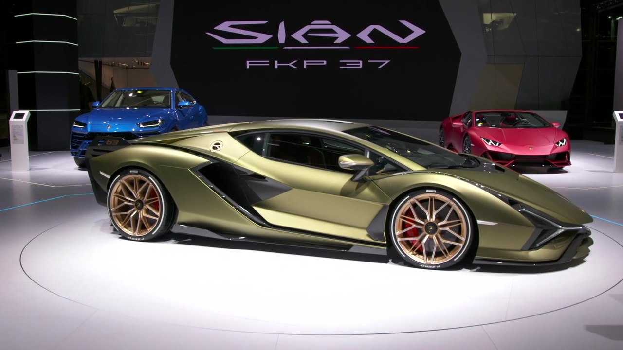 Die Technologie des Lamborghini Sián - Hybrid-Power für höchste Leistung