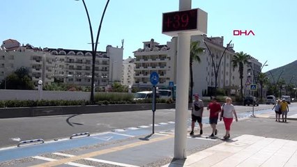 Muğla eylül güneşi ısıttı