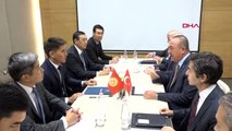 Dışişleri bakanı çavuşoğlu, kırgız mevkidaşı chingiz aidarbekov ile görüştü
