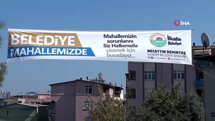 Belediye vatandaşın ayağına gidiyor
