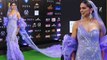 Deepika Padukone looks in purple ruffled gown at IIFA awards night; Watch video | FilmiBeat