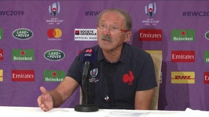 XV de France - Brunel : "Le match contre l'Argentine ne sera pas décisif"