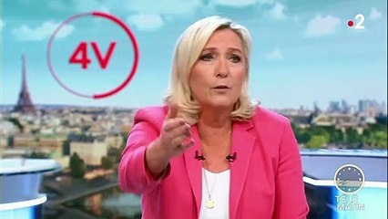 "Il y a une instrumentalisation de la justice contre les opposants politiques", juge Marine Le Pen (RN)