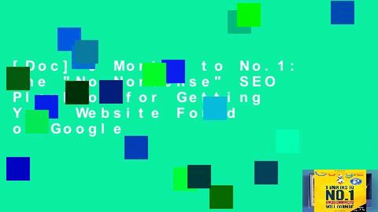 [Doc] 3 Months to No.1: The "No-Nonsense" SEO Playbook for Getting Your Website Found on Google