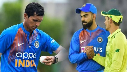 Navdeep saini had a contrasting start in home