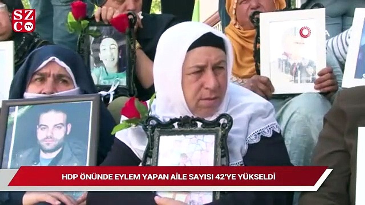 HDP önünde eylem yapan aile sayısı 17'nci günde 42’ye yükseldi