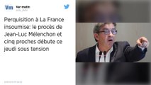 Perquisitions à La France insoumise : Jean-Luc Mélenchon et les cinq responsables sont arrivés au tribunal