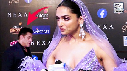 Descargar video: Deepika Padukone Ignores Salman Khan At IIFA 2019