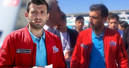 Selçuk Bayraktar TEKNOFEST'te verdiği talimatla yanına gelen vatandaşın hayalini gerçekleştirdi