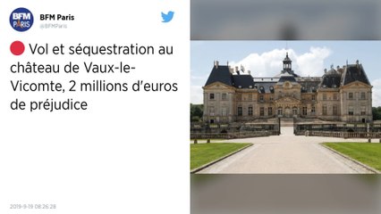 Séquestration à Vaux-le-Vicomte