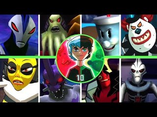 Ben 10 Boss Rush Compilation (All Bosses from All Games)