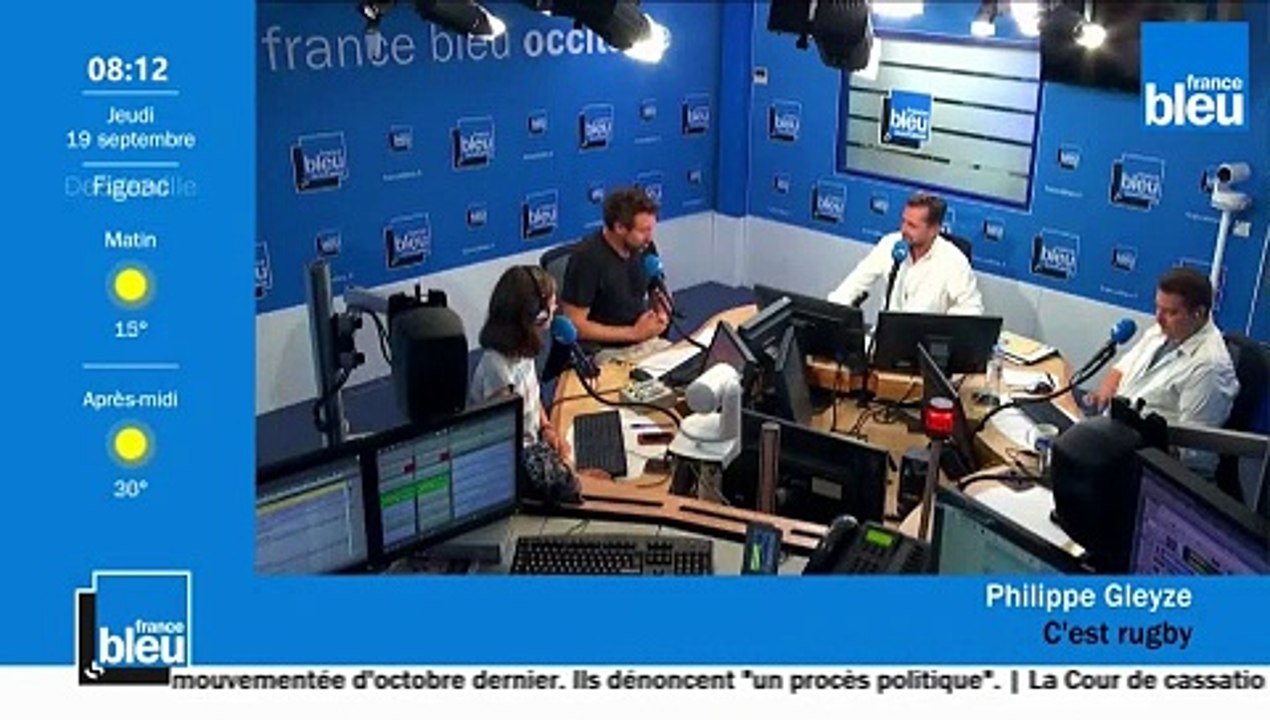 C'EST RUGBY- La compo du XV de France pour le match contre l'Argentine au Mondial ? Elle est "sans surprise" pour Philippe Gleyze qui rappelle qu'"il ne faut pas confondre vitesse et mouvement"
