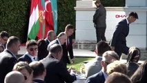 Çavuşoğlu, macaristan'da türk konseyi ofisi açılış törenine katıldı