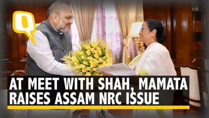 At Meeting With Shah, Mamata Raises Assam NRC Issue