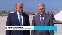 US - President Donald Trump names Robert O'Brien as new national security adviser