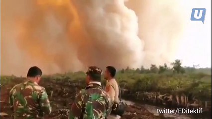 Jerebu di Kalimantan belum tunjukkan tanda akan reda