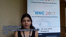 Ms. Vidhu Gupta at GHC Conference 2015 by GSTF Singapore
