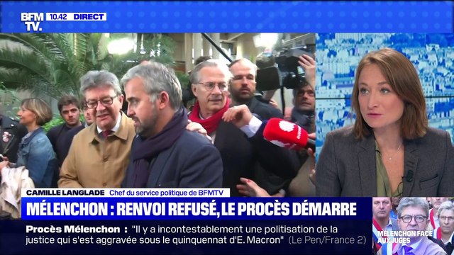 Mélenchon: renvoi refusé, le procès démarre (2/2) - 19/09