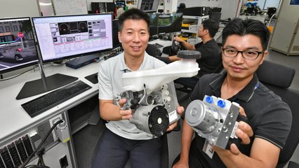 [기업] 현대모비스, 완전자율주행 대비 제동시스템 개발 / YTN