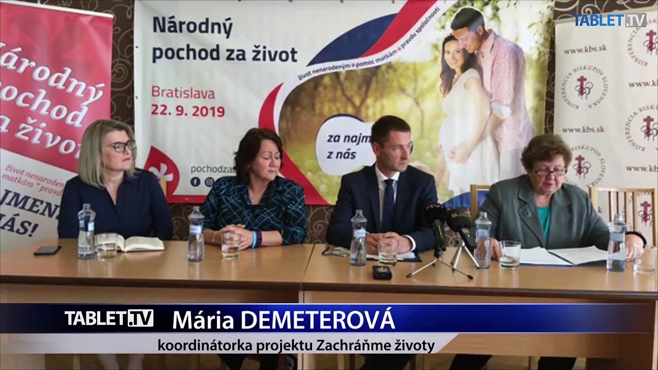 ZÁZNAM: TK o Národnom pochode za život