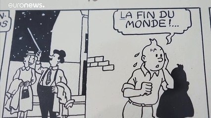 400 000 euros pour une planche de Tintin