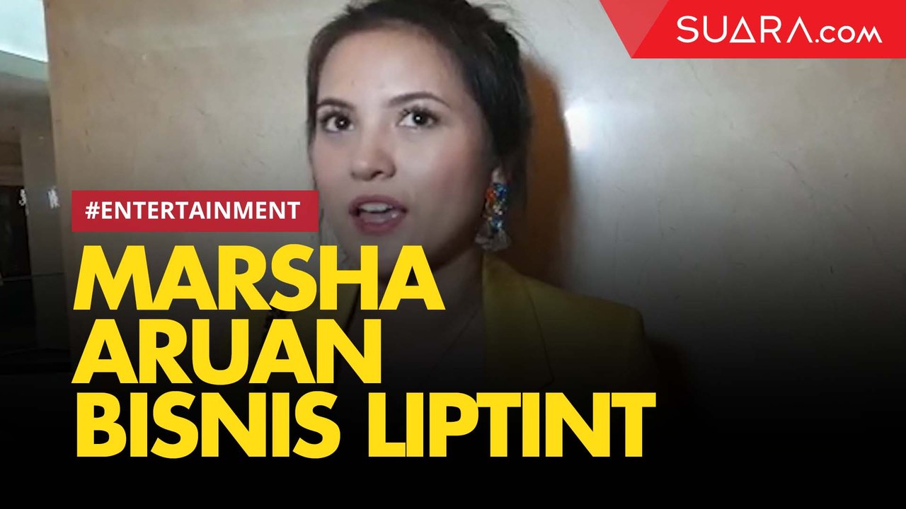 Jajal Dunia Bisnis, Marsha Aruan Luncurkan Kosmetik Lip Tint