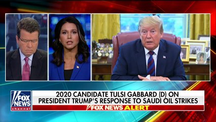 2020 presidential hopeful Tulsi Gabbard on Trump's response to attacks on Saudi oil facilities - Fox News Video