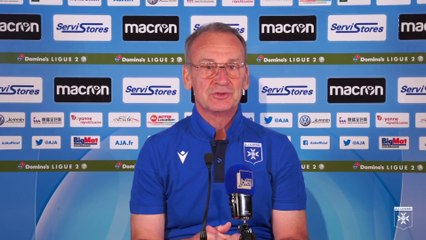 La conf de presse de Jean-Marc Furlan avant AJA-ESTAC