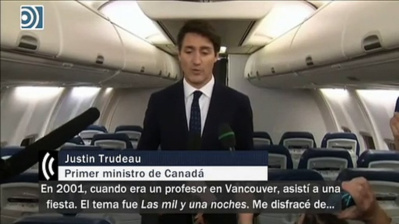 Justin Trudeau pide perdón por disfrazarse de Aladino y maquillarse en el año 2001