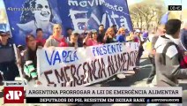 Sob protestos, Argentina prorroga emergência alimentar até 2022