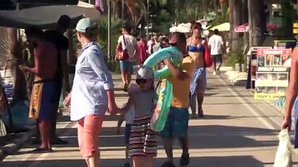 Marmaris sahillerinde yoğunluk - MUĞLA