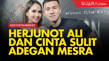 Kesulitan Beradegan Mesra, Herjunot Ali dan Cinta Laura Lakukan Ini