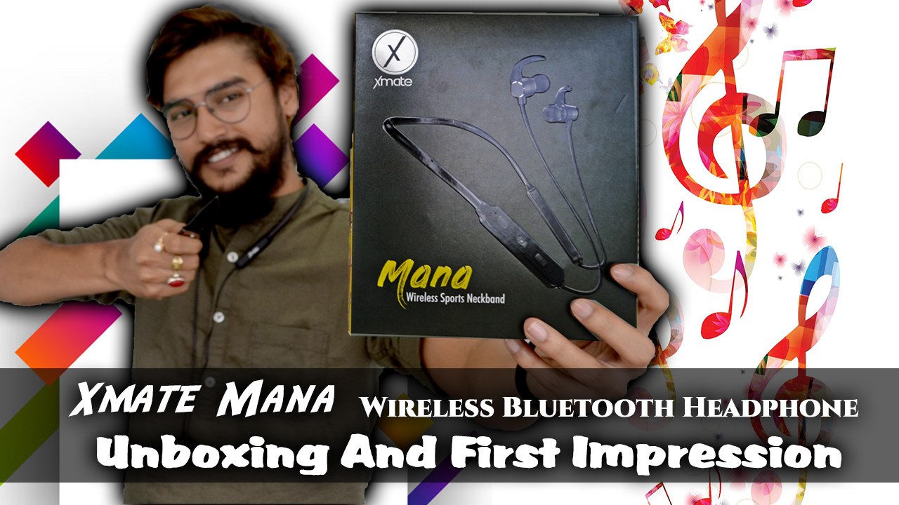 Xmate Mana Wireless Bluetooth Headphone Unboxing And First Impression