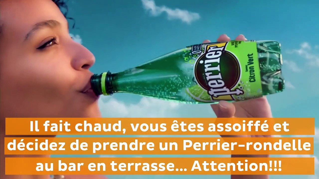 Elle commande un Perrier-rondelle à Paris - Vidéo Dailymotion