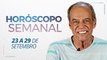 Horóscopo semanal 23 a 29 de Setembro | João Bidu