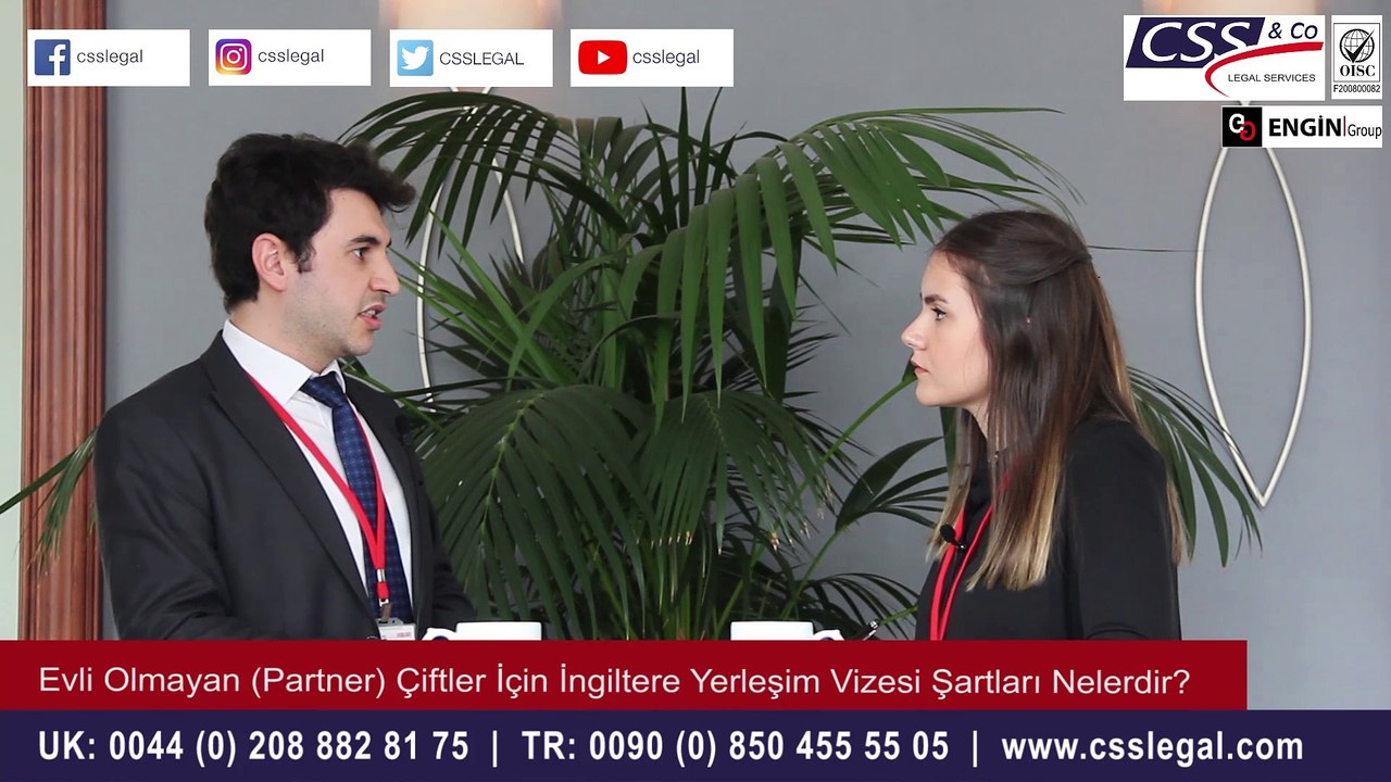 Evli Olmayan Çiftler İçin İngiltere Yerleşim Vizesi Şartları Nelerdir? - CSS LEGAL