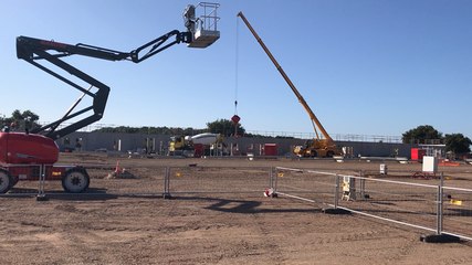 L’usine Manitou sort de terre