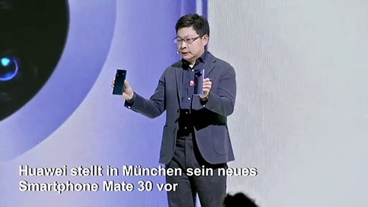 "mate 30" - huawei stellt neues handy vor