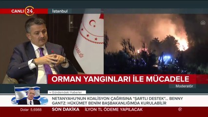 Tarım ve Orman Bakanı Bekir Pakdemirli 24 TV'de